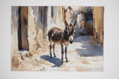 Terroso - un rincón de Extremadura con Burro