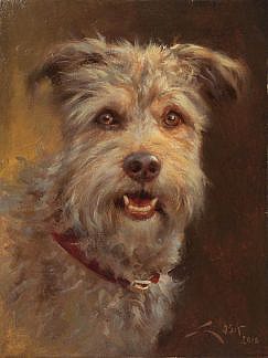 Dog portraits - terrier