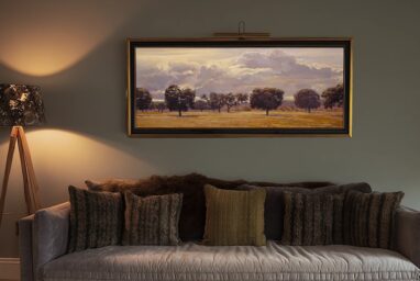 Dehesa – Tierras de Monfrague - Encinares - Extremadura - cuadro enmarcado